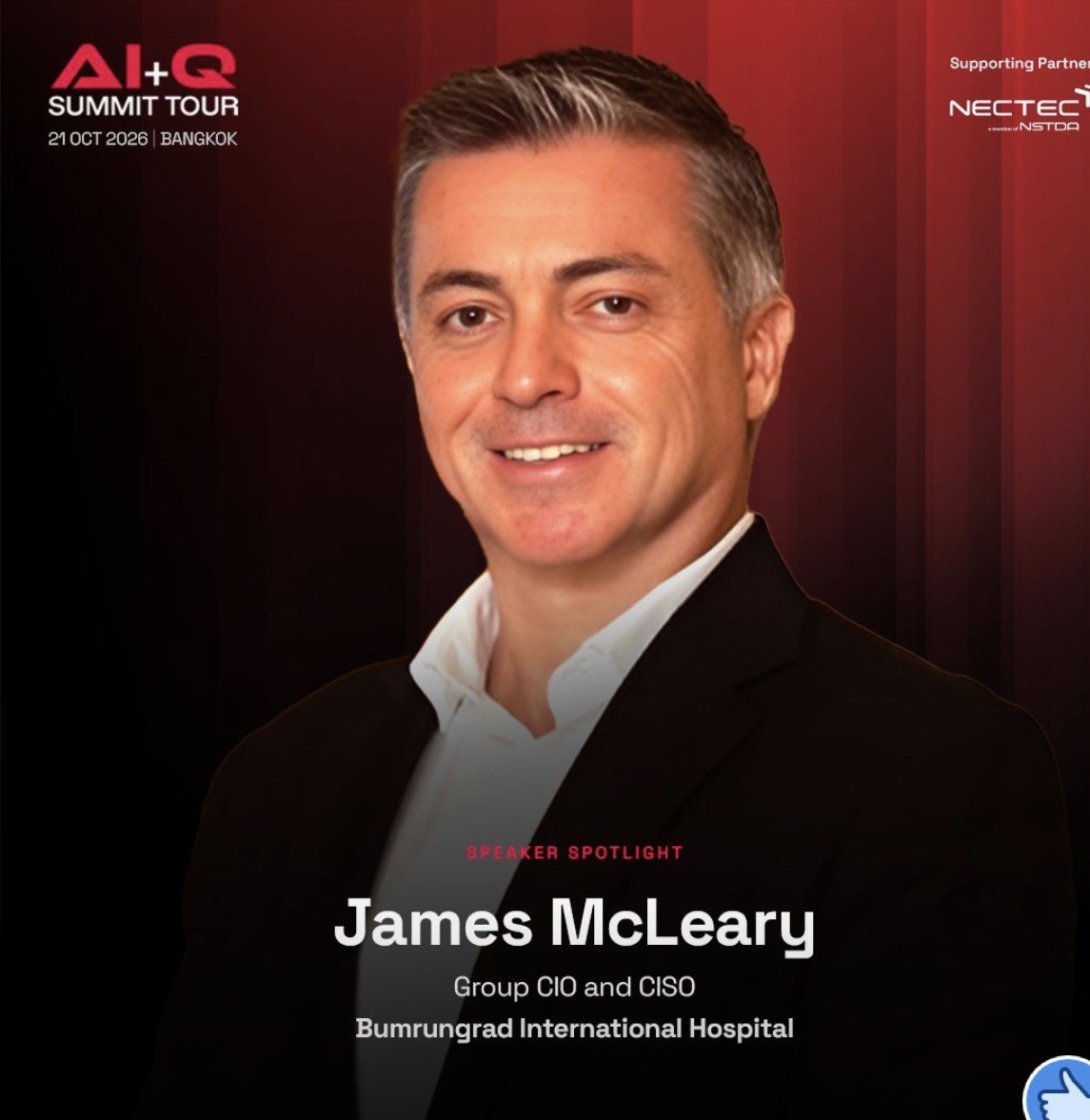 James McLeary — AI+Q Summit Tour